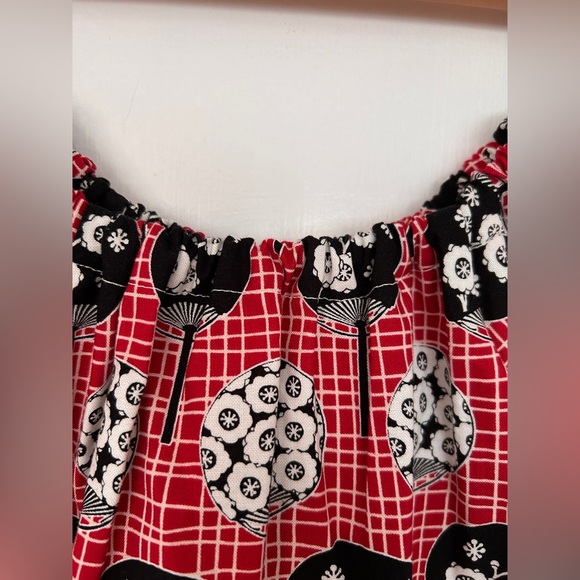 Brand New Handmade Dress in Red, Black and White Size 2yrs. - Picture 4 of 7